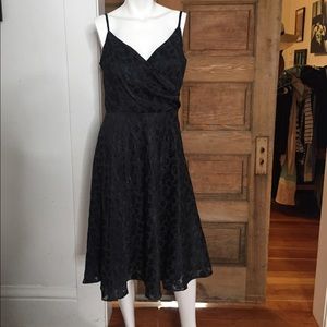 Ann Taylor Loft Navy Blue Strap Dress